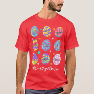 T-shirt Jardin d'enfants VieMotiver Écouter Enseigner Oeuf