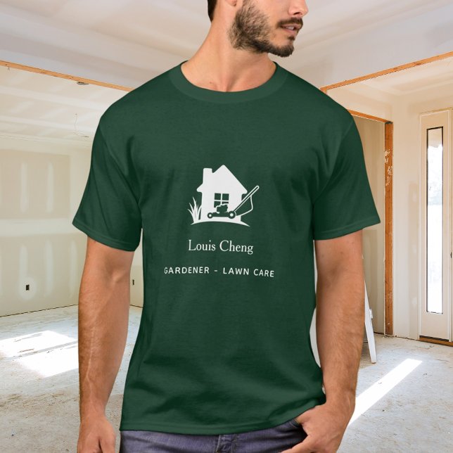 T-shirt Jardin d'entretien de pelouse tondeuse à herbe ver (Créateur téléchargé)