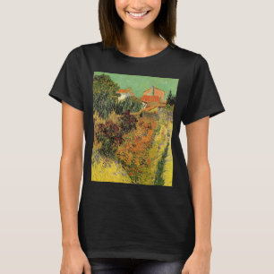 T-shirt Jardin derrière une maison par Vincent van Gogh