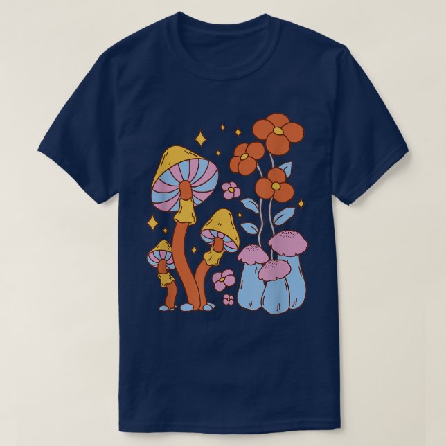 T-shirt Jardin des champignons de fées (Design devant)