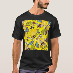 T-shirt Jardin des citrons et abeilles jaunes 2