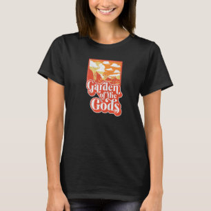 T-shirt Jardin Des Dieux Colorado Vintage 80s Escalade G