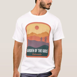T-shirt Jardin des Dieux Coucher de soleil du Colorado