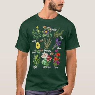 T-shirt Jardin des femmes fleuristes Jardin des fleurs