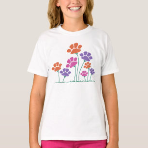 T-shirt Jardin des fleurs Pawprint