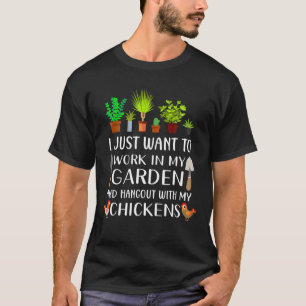 T-shirt Jardin Drôle Pour Hommes Femmes, Garde