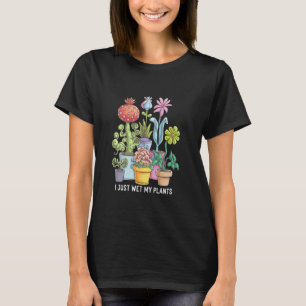 T-shirt Jardin Drôle Thème Humour Arrosez Mes Plantes