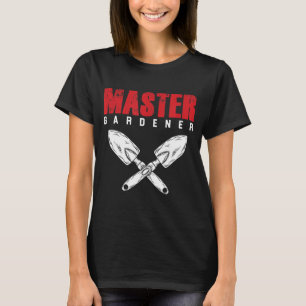 T-shirt Jardin du jardinier principal Jardin Outils Plan