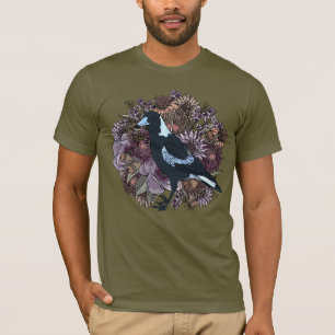 T-shirt Jardin Fleur sauvage Magpie
