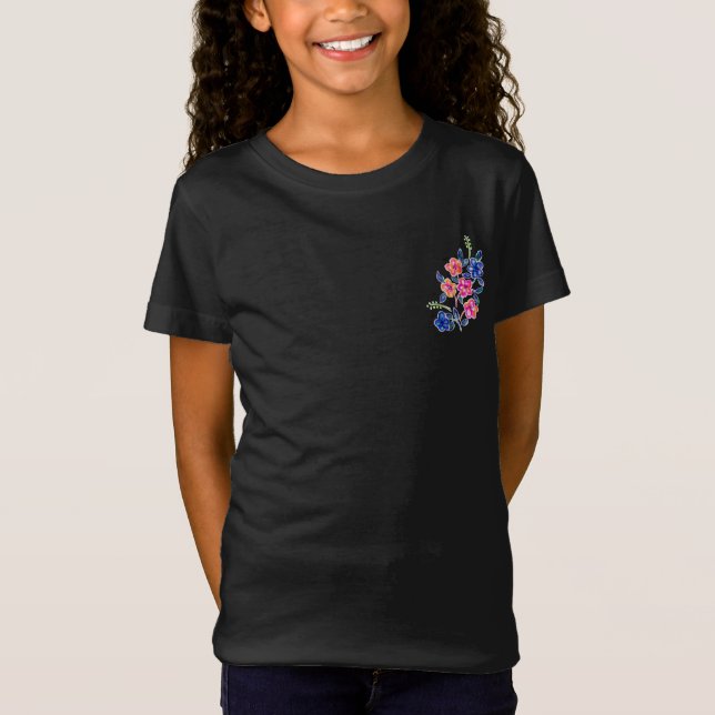 T-Shirt Jardin fleuri (Devant)