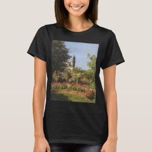 T-shirt Jardin fleuri à Sainte Adresse par Claude Monet