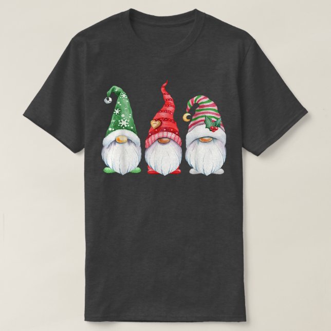 T-shirt Jardin Gnome Pour Vacances Noël Gnomes Noël Fu (Design devant)