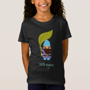 T-Shirt Jardin joyeux mignon gnomes bio