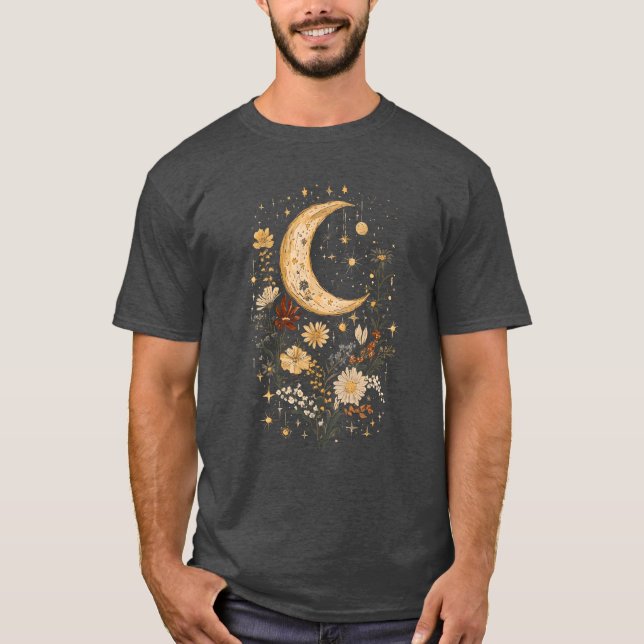T-shirt Jardin Lune Céleste (Devant)