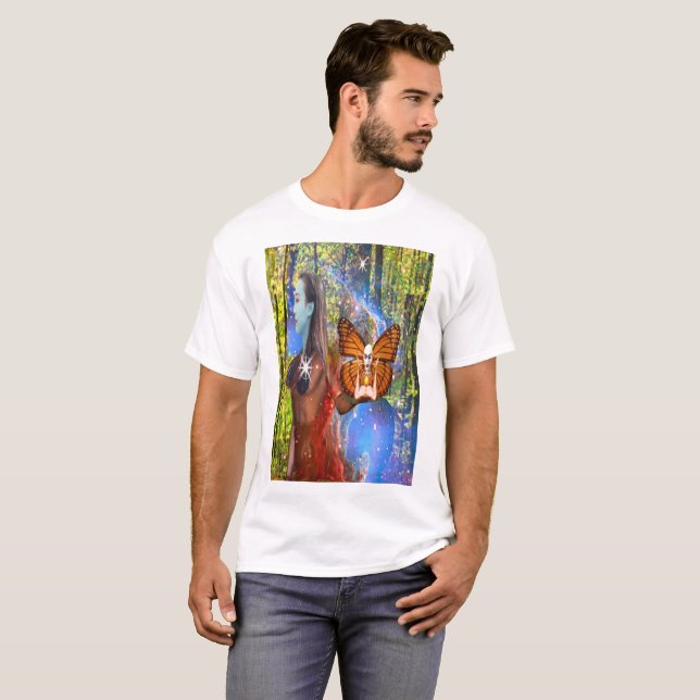 T-shirt Jardin magique (Devant entier)