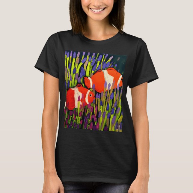 T-shirt Jardin Poisson-clown (Devant)