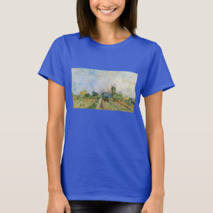 T-shirt Jardin potager de Montmartre par Vincent van Gogh