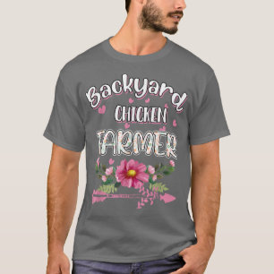 T-shirt Jardin Producteur de poulet Drôle Humour
