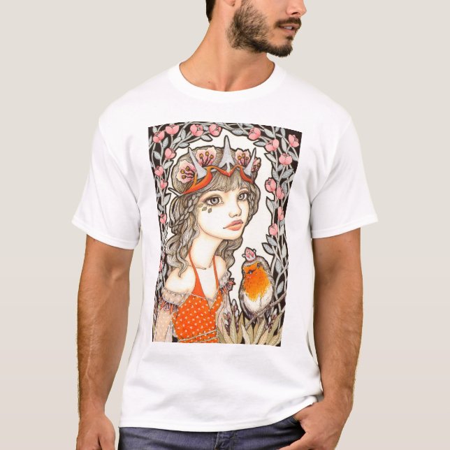 T-shirt Jardin secret (Devant)