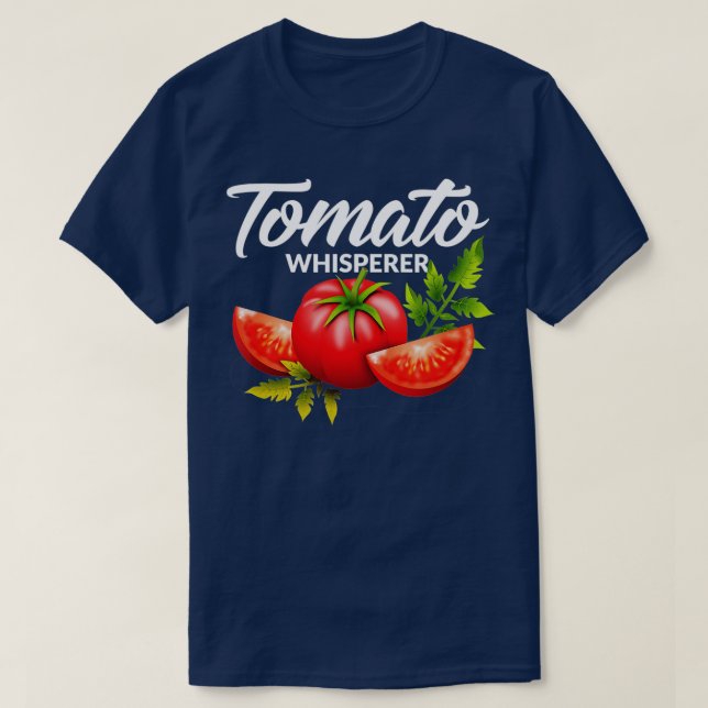T-shirt Jardin Tending Garden Agritourisme Tomato Whispere (Design devant)