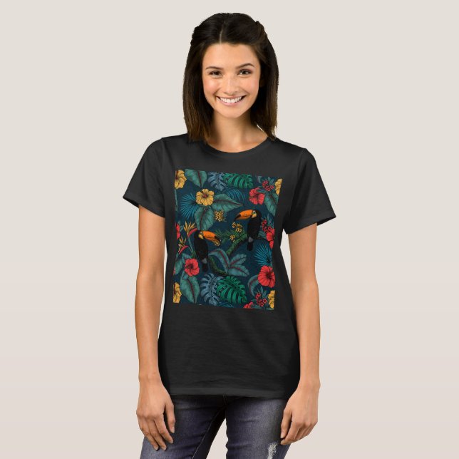 T-shirt Jardin toucan 2 (Devant entier)