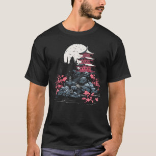 T-shirt Jardinage 4\Art Japonais Karesansui Jardin De Roch
