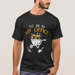 T-shirt Jardinage 4\Bureau de jardin Bière Blé Abeille bu