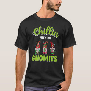 T-shirt Jardinage 4\Chillin Avec Mes Gnomes Jour de Saint-