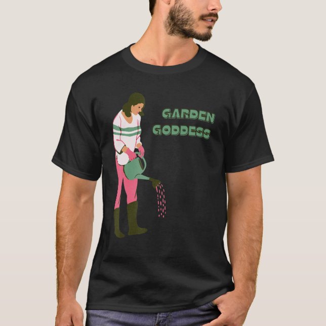 T-shirt Jardinage 4\Déesse du Jardin (Devant)