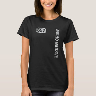 T-shirt Jardinage 4\Garden Grove Californie Code de zone 6