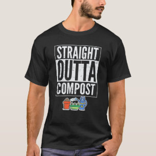 T-shirt Jardinage 4\Jardin droit sorti du compost Jardinag