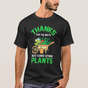 T-shirt Jardinage 4\Jardin J'ai D'autres Plantes Jardinage