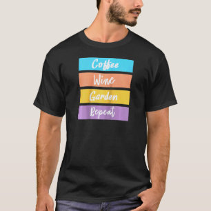 T-shirt Jardinage 4\Jardin Répéter Jardinage Vie Amour Pla
