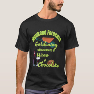 T-shirt Jardinage 4\Jardinage Et Vin S Amp Chocolat Gar