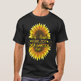 T-shirt Jardinage 4\Le jardin appelle, pas le temps, agric