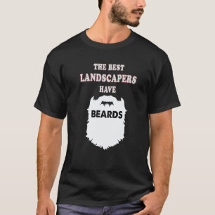 T-shirt Jardinage 4\Paysagiste Barbes Moustaches Pour Homm