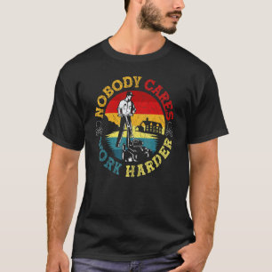 T-shirt Jardinage 4\Personne S'en Soucie Travaillez Plus F