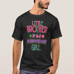 T-shirt Jardinage 4\Petit Frère De La Fille D'anniversaire