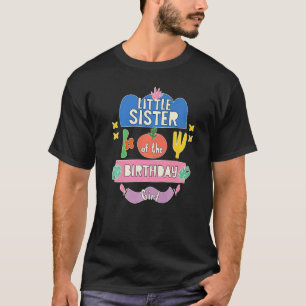 T-shirt Jardinage 4\Petite Sœur Du Jardin De La Fille D'an