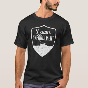 T-shirt Jardinage Application de la pelouse Laine