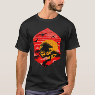 T-shirt Jardinage bouddhiste zen Esthétique japonaise Couc