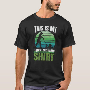 T-shirt Jardinage C'Est Mon Soin De Pelouse Maillot