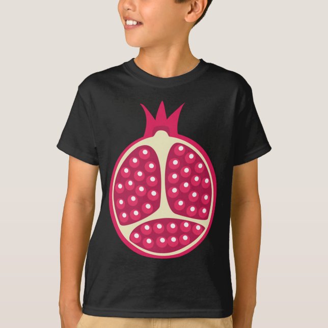T-shirt Jardinage de fruits à la grenade cool (Devant)
