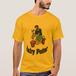 T-shirt Jardinage de potter poilu