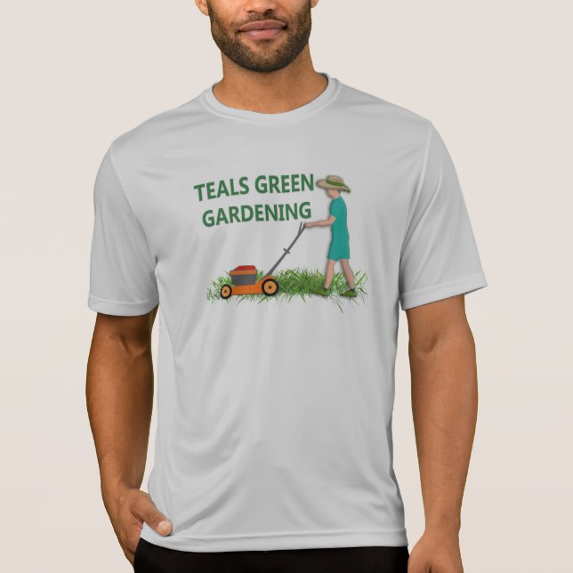 T-SHIRT JARDINAGE DE VERT DE SARCELLES D'HIVER (Devant)