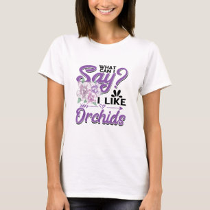 T-shirt Jardinage d'orchidées