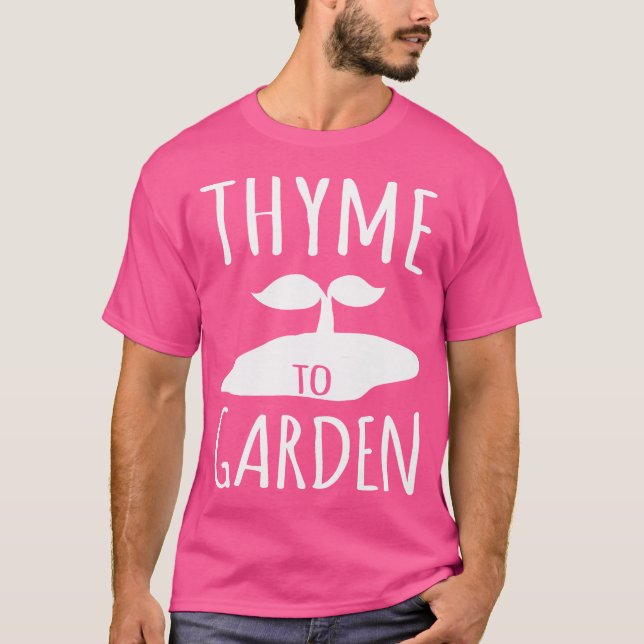 T-shirt Jardinage Drôle (Devant)