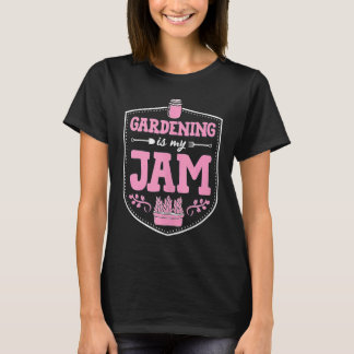 T-shirt Jardinage Est Mon Jam Cute Conteneur Fruit Jardin