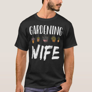 T-shirt Jardinage Femme Plante du travail Gardener Garden