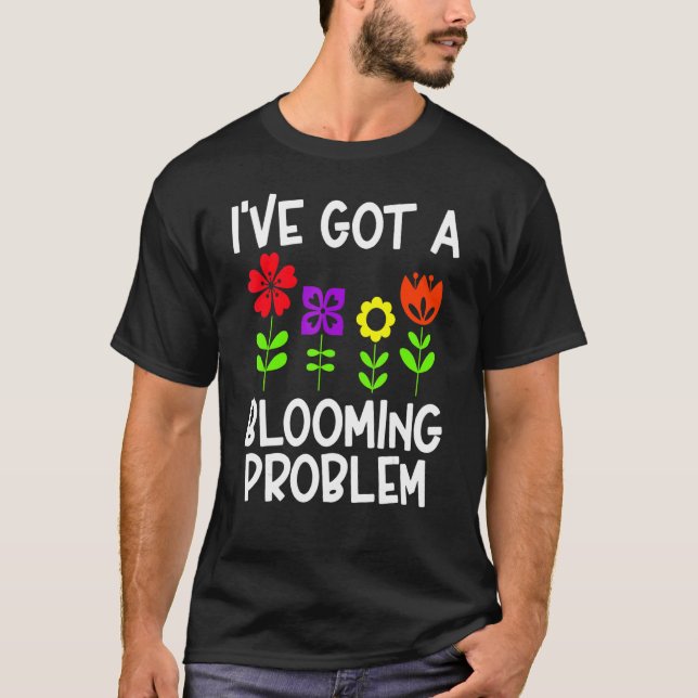 T-shirt Jardinage Fleurs en Fleur 1 (Devant)